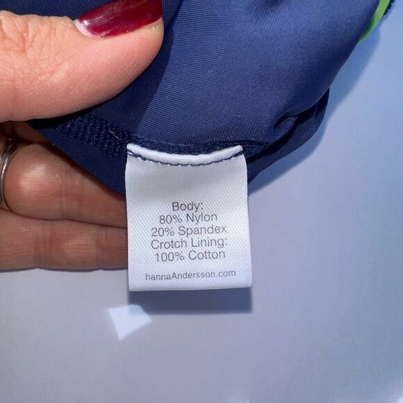 Hanna Andersson Rash Guard Swimsuit w Dino, VGUC, Sz 60cm (3-6mo) (AA2) - Picture 5 of 8